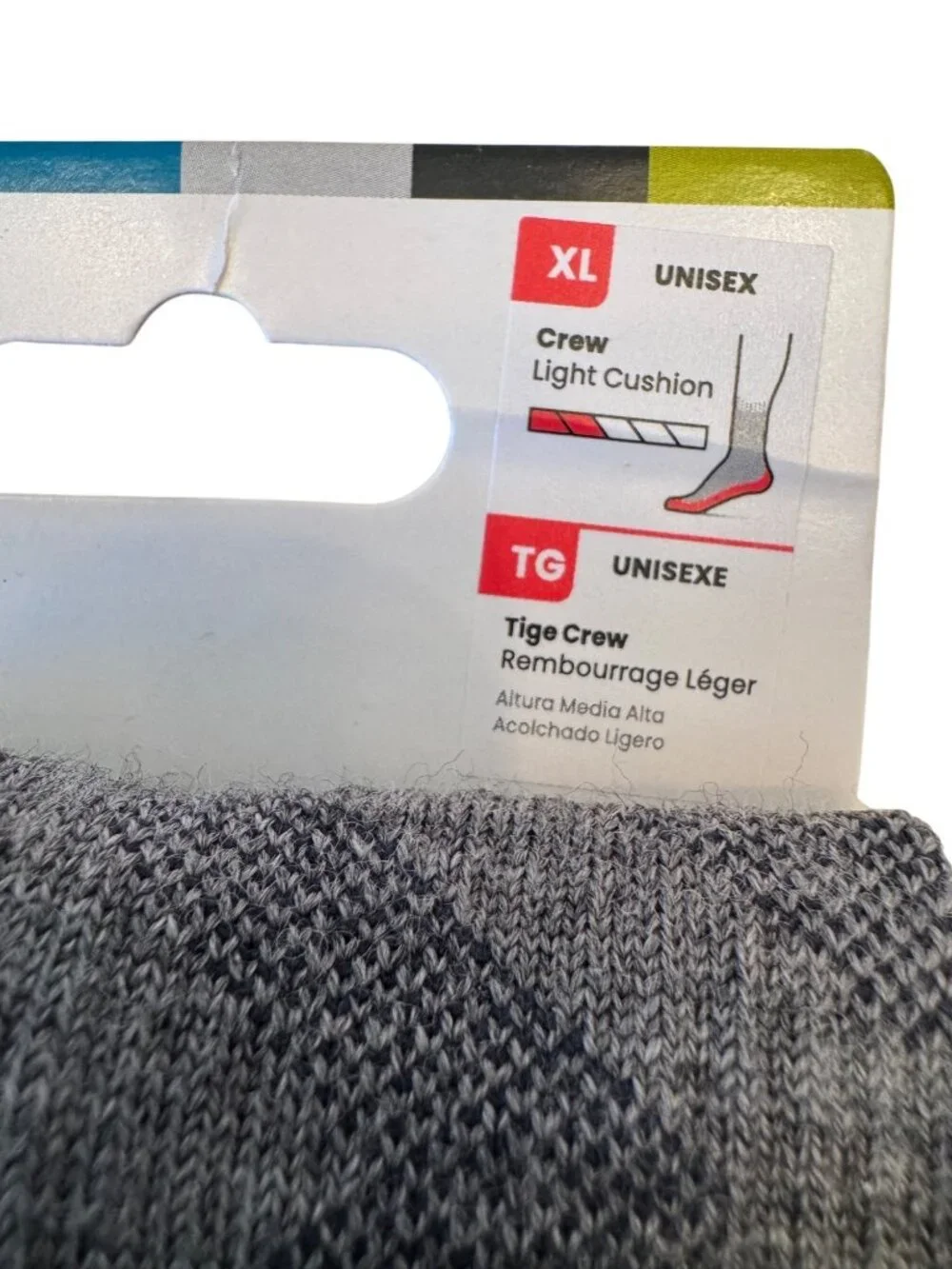 Smartwool Hike Merino Wool Size XL M12-14.5 W13-15.5 Crew Sock NWT